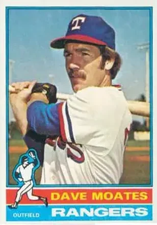 1976 Topps #327 Dave Moates