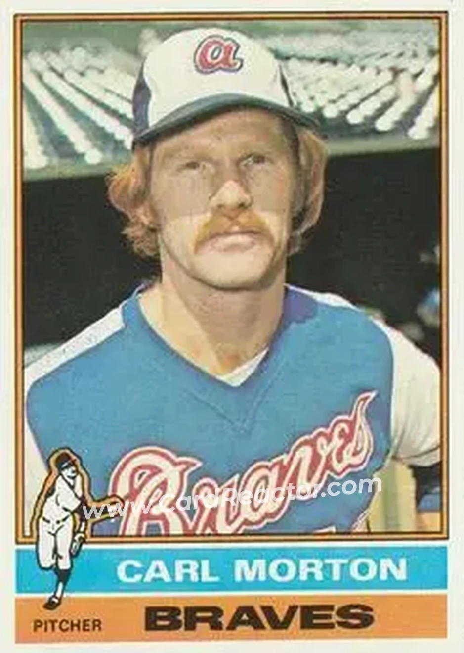 1976 Topps #328 Carl Morton