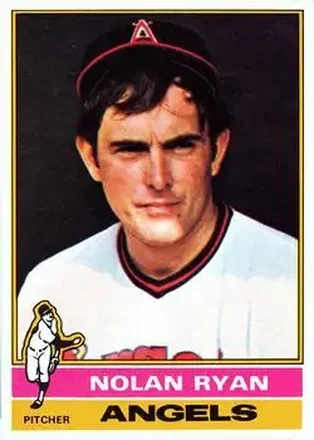 1976 Topps #330 Nolan Ryan