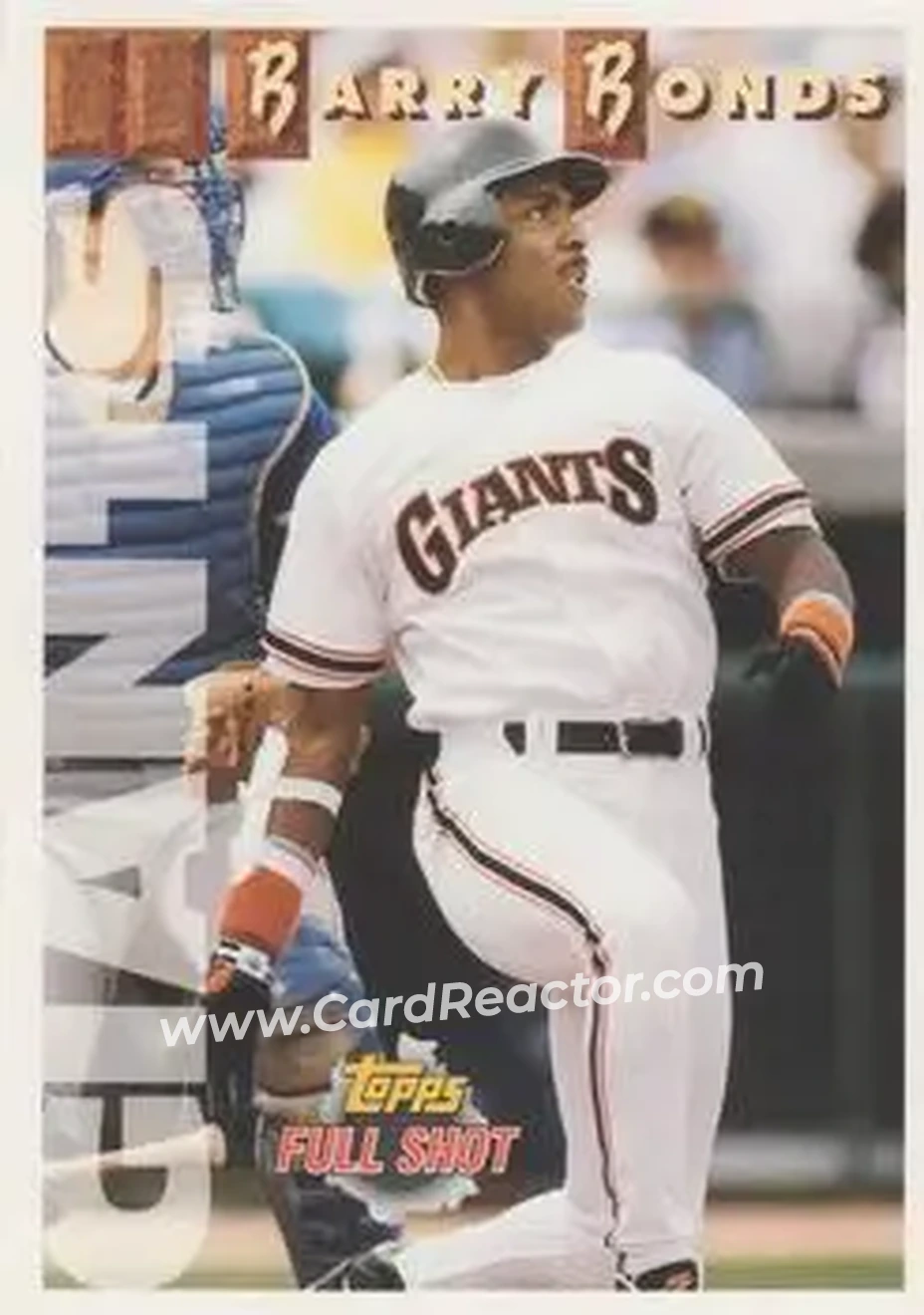 Front of Barry Bonds