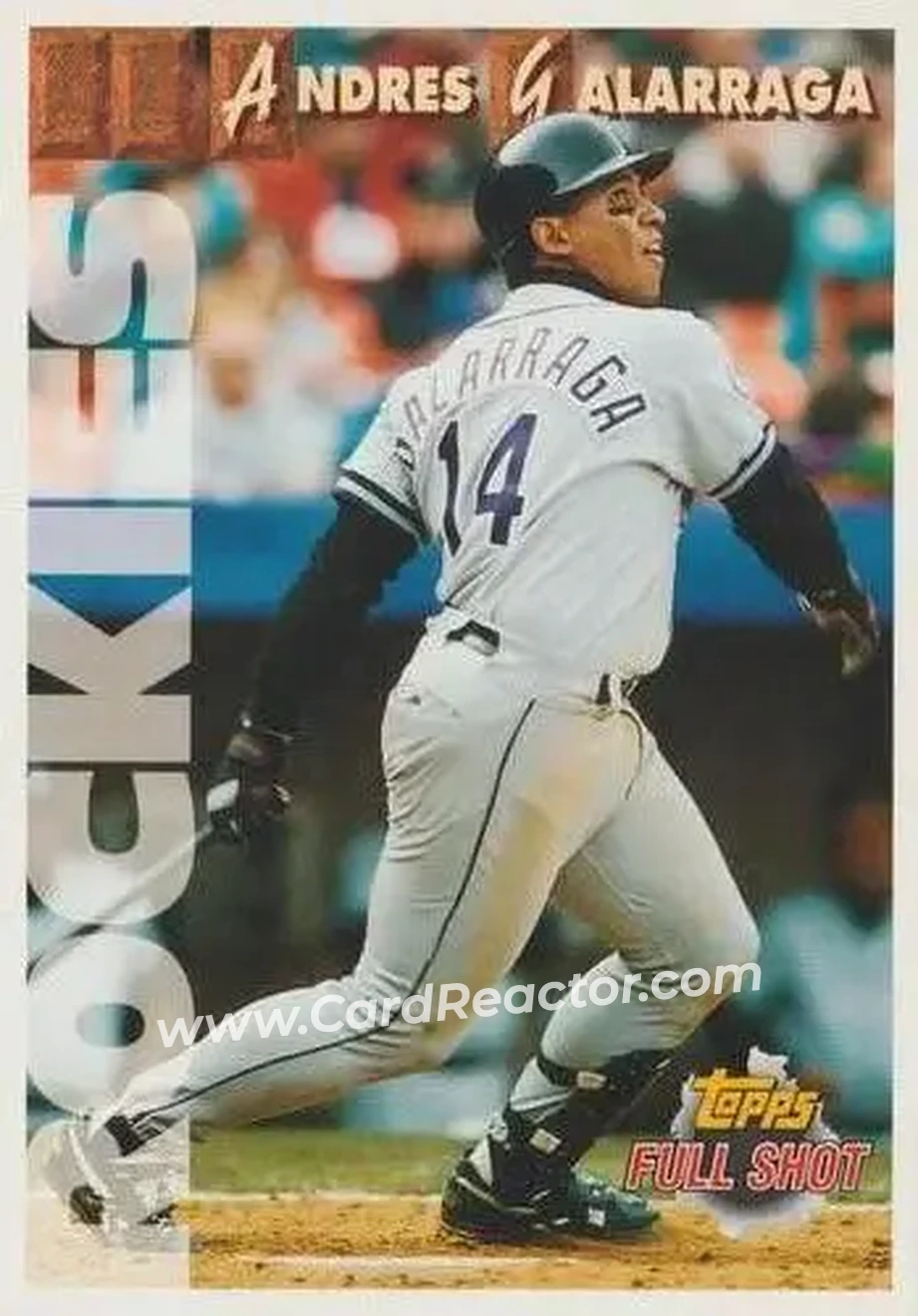 Front of Andres Galarraga
