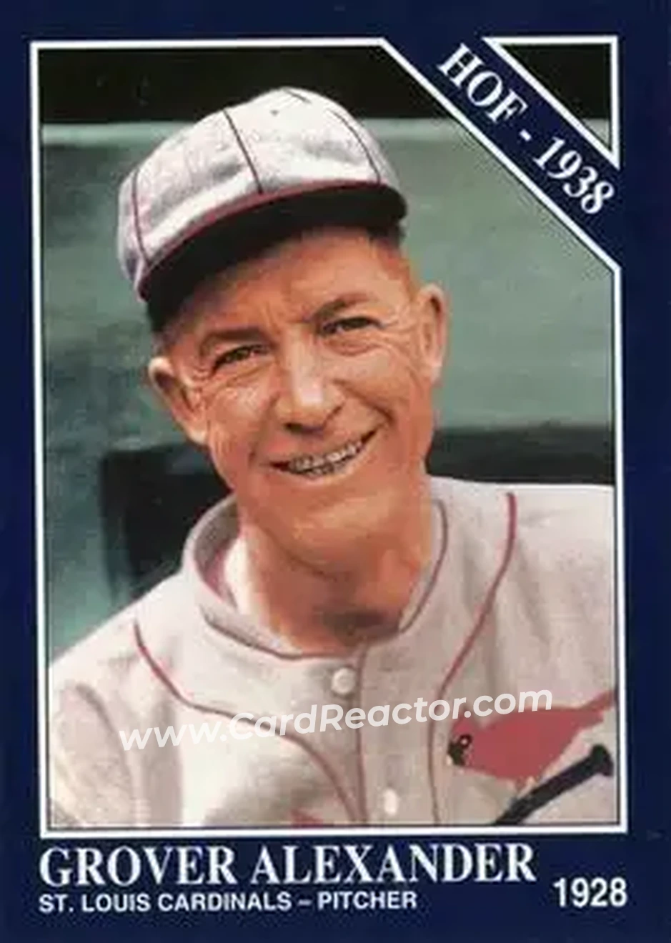 Front of Grover Cleveland Alexander