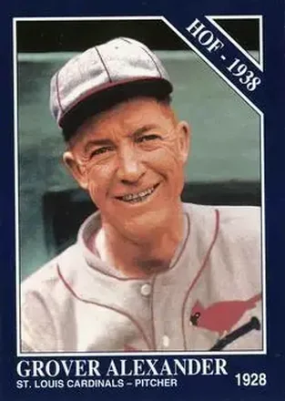 1993 Conlon Collection TSN #15 Color Inserts Grover Cleveland Alexander