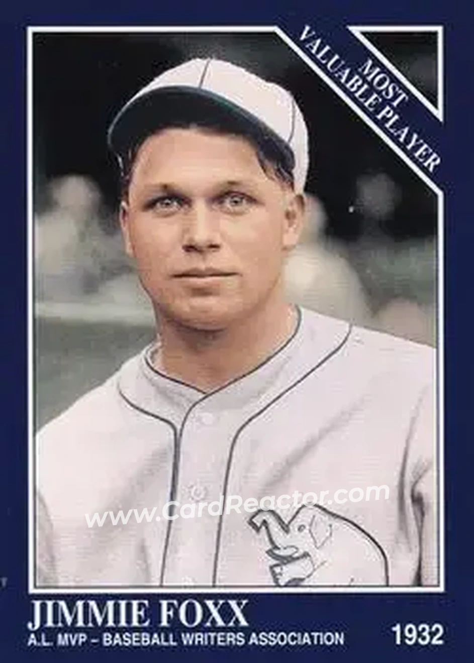 Front of Jimmie Foxx