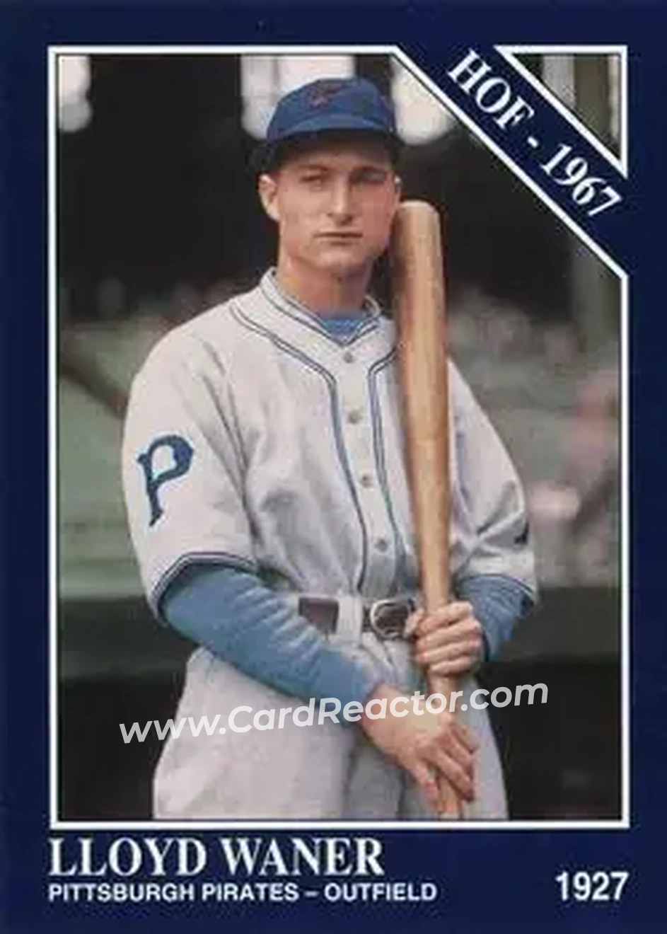 Front of Lloyd Waner