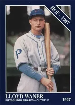 1993 Conlon Collection TSN #17 Color Inserts Lloyd Waner