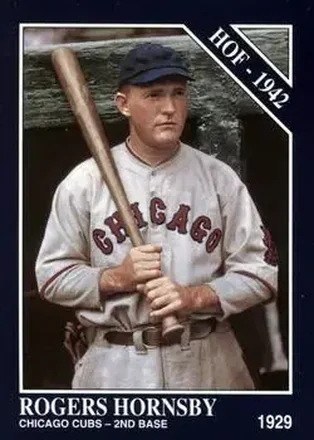 1993 Conlon Collection TSN #20 Color Inserts Rogers Hornsby