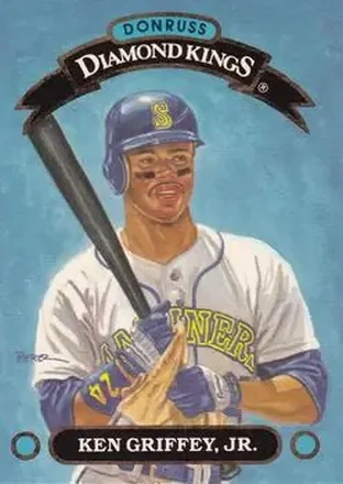 1993 Donruss #DK-1 Diamond Kings Ken Griffey Jr.