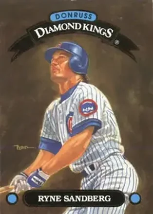 1993 Donruss #DK-2 Diamond Kings Ryne Sandberg