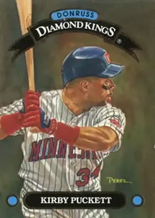 1993 Donruss #DK-4 Diamond Kings Kirby Puckett