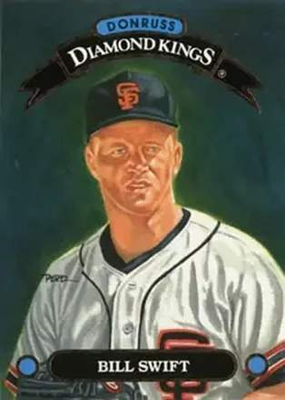 1993 Donruss #DK-5 Diamond Kings Bill Swift