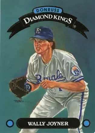 1993 Donruss #DK-8 Diamond Kings Wally Joyner