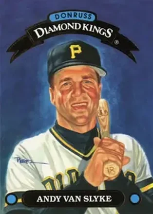 1993 Donruss #DK-9 Diamond Kings Andy Van Slyke