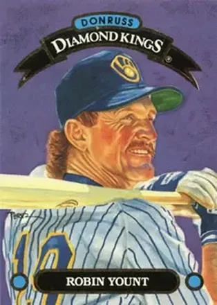 1993 Donruss #DK-16 Diamond Kings Robin Yount