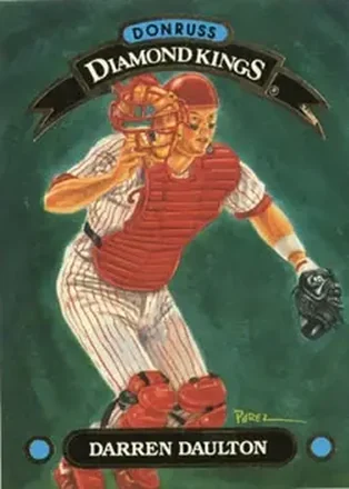 1993 Donruss #DK-17 Diamond Kings Darren Daulton