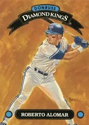 1993 Donruss #DK-20 Diamond Kings Roberto Alomar