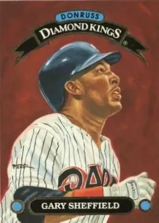 1993 Donruss #DK-21 Diamond Kings Gary Sheffield