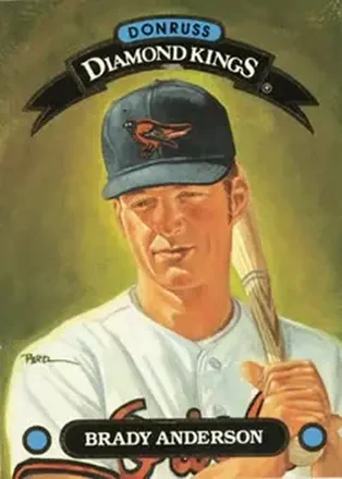 1993 Donruss #DK-23 Diamond Kings Brady Anderson