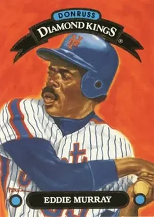 1993 Donruss #DK-25 Diamond Kings Eddie Murray