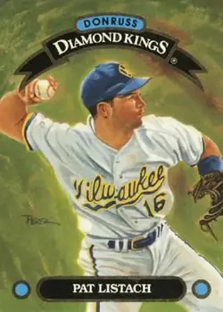 1993 Donruss #DK-29 Diamond Kings Pat Listach