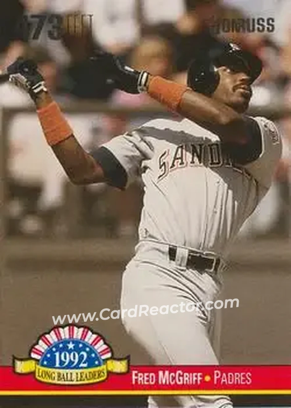 Front of Fred McGriff