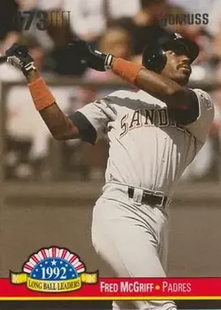 1993 Donruss #LL-2 Long Ball Leaders Fred McGriff