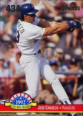 1993 Donruss #LL-6 Long Ball Leaders Jose Canseco