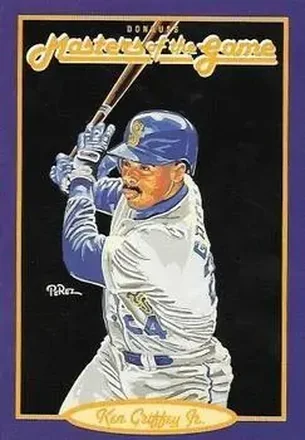 1993 Donruss #8 Masters of the Game 3x5 Ken Griffey Jr.