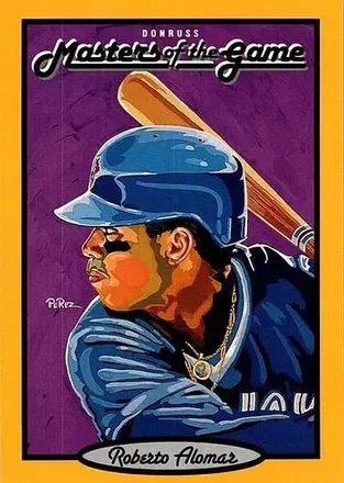 1993 Donruss #10 Masters of the Game 3x5 Roberto Alomar
