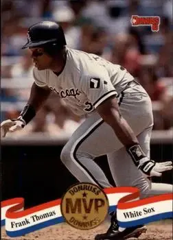1993 Donruss - MVPs #MVP-2 - Frank Thomas - Chicago White Sox