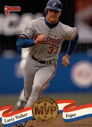 1993 Donruss #MVP-9 MVPs Larry Walker