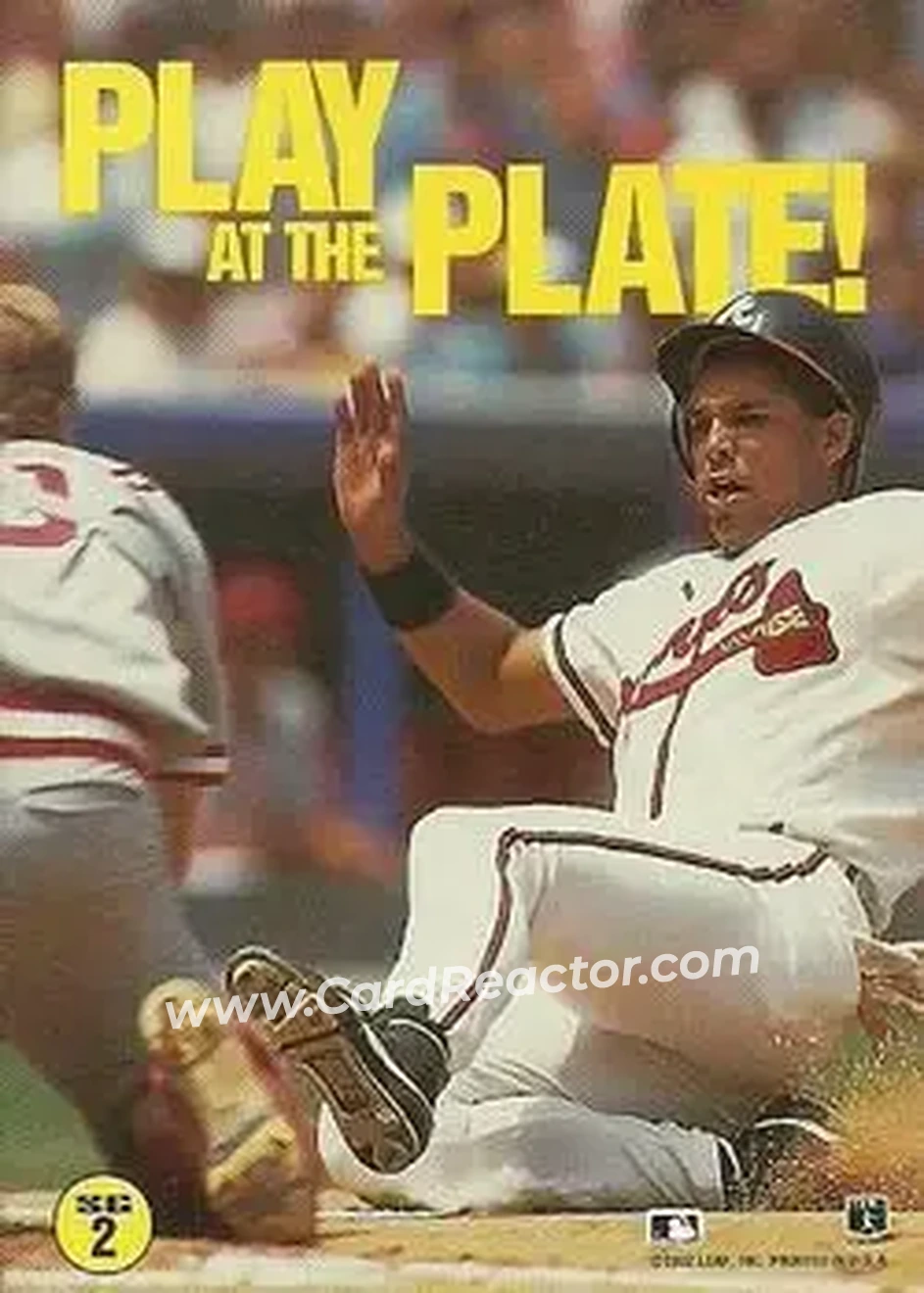 Back of David Justice