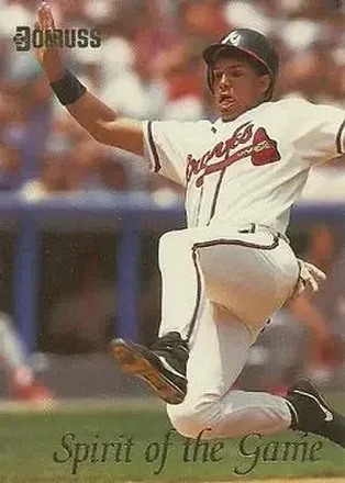1993 Donruss #SG2 Spirit of the Game David Justice