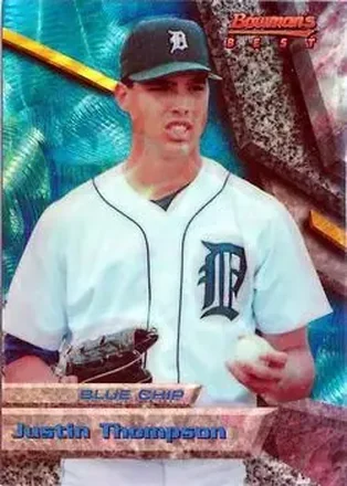 1994 Bowman's Best #6 Refractors Justin Thompson