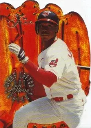 1994 Flair #4 Hot Gloves Kenny Lofton