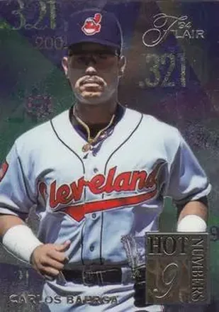 1994 Flair #2 Hot Numbers Carlos Baerga