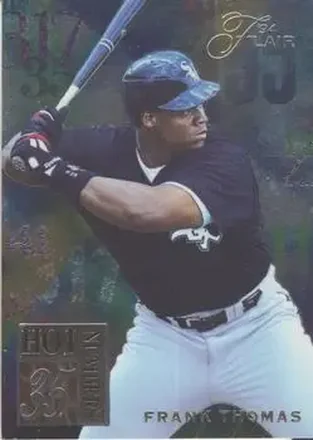 1994 Flair #10 Hot Numbers Frank Thomas