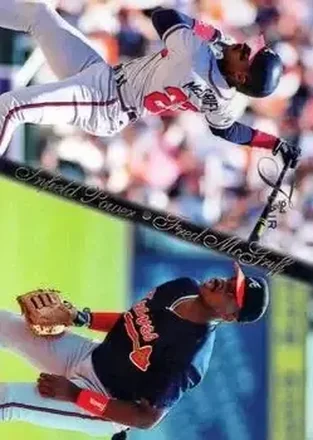 1994 Flair #5 Infield Power Fred McGriff