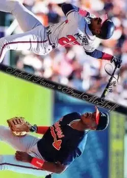 1994 Flair - Infield Power #5 - Fred McGriff - Atlanta Braves - Front 1994 Flair - Infield Power #5 - Fred McGriff - Atlanta Braves - Front