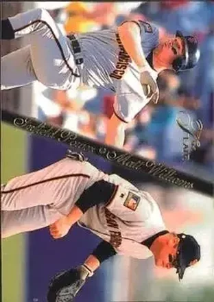 1994 Flair #10 Infield Power Matt Williams