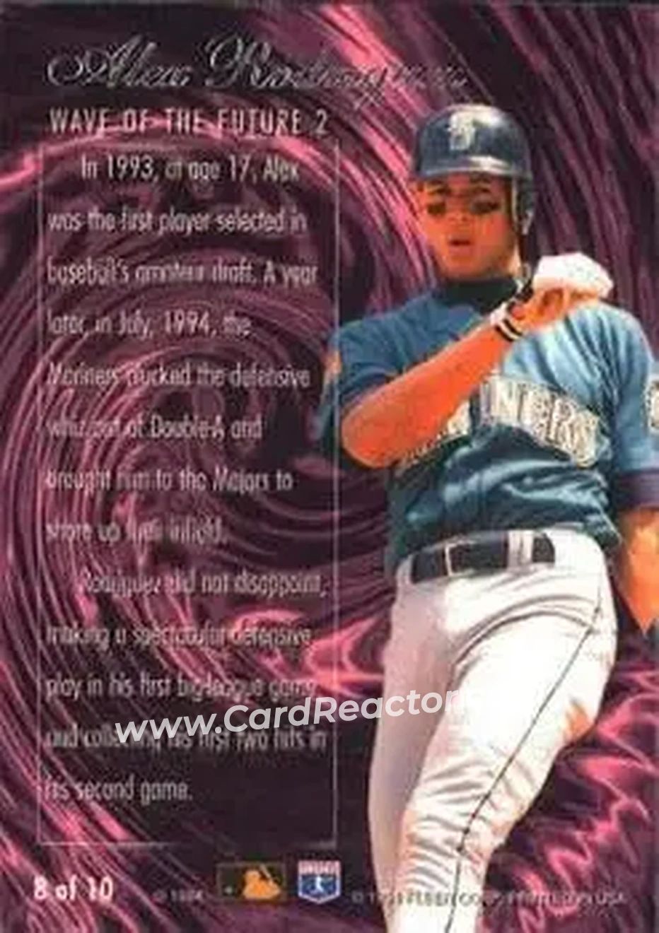 Back of Alex Rodriguez
