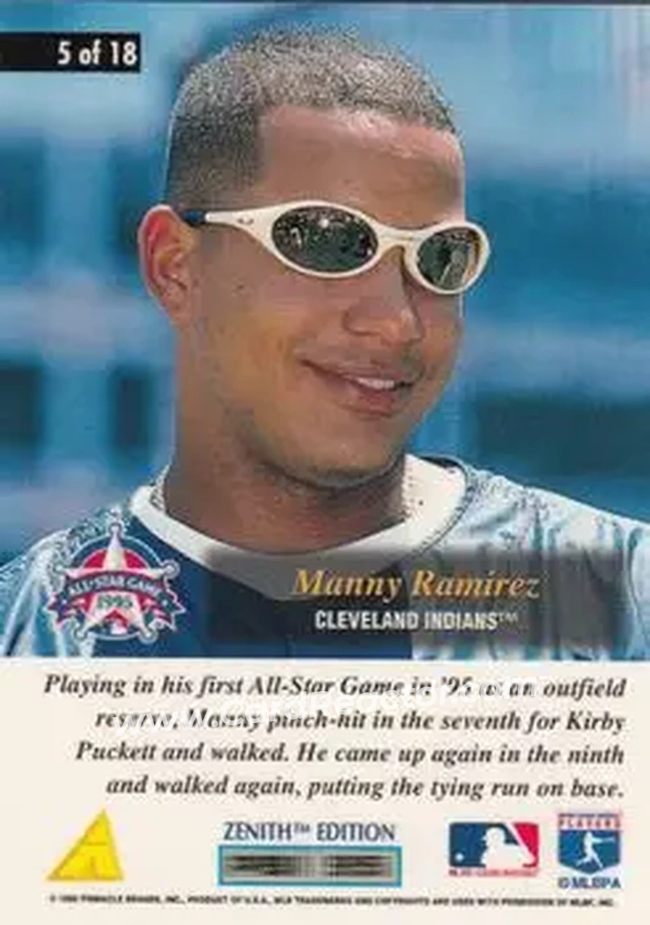 Back of Manny Ramirez