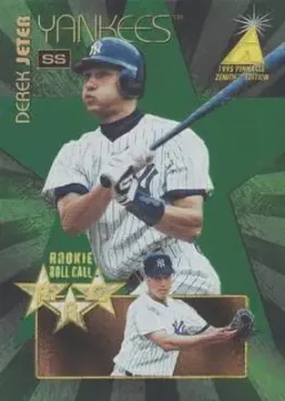 1995 Zenith #2 Rookie Roll Call Derek Jeter