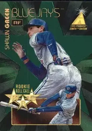 1995 Zenith #4 Rookie Roll Call Shawn Green
