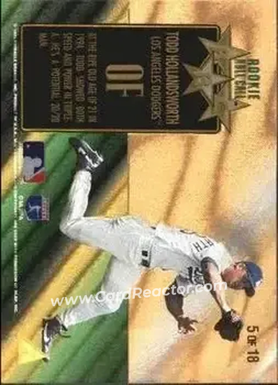 Back of Todd Hollandsworth