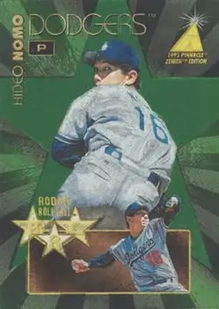 1995 Zenith #7 Rookie Roll Call Hideo Nomo