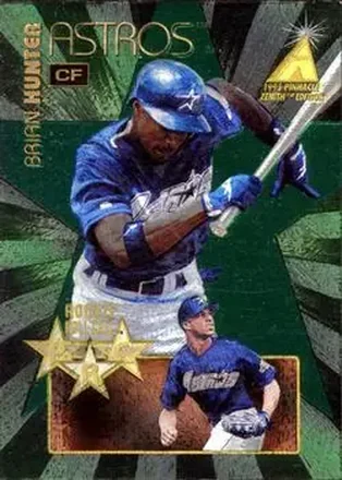 1995 Zenith #10 Rookie Roll Call Brian Hunter