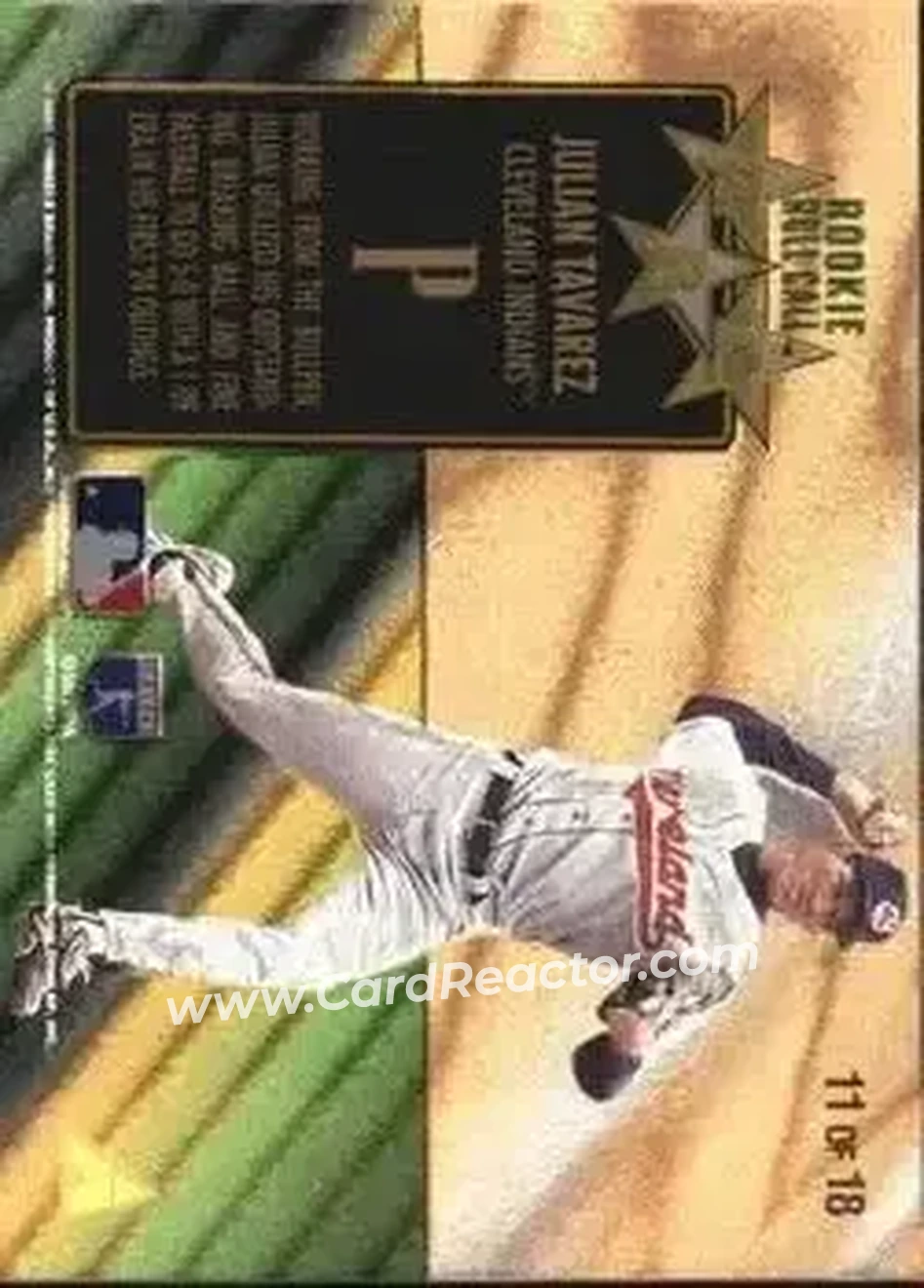 Back of Julian Tavarez