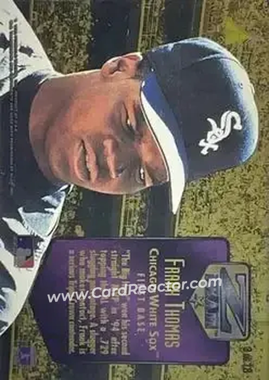 Back of Frank Thomas