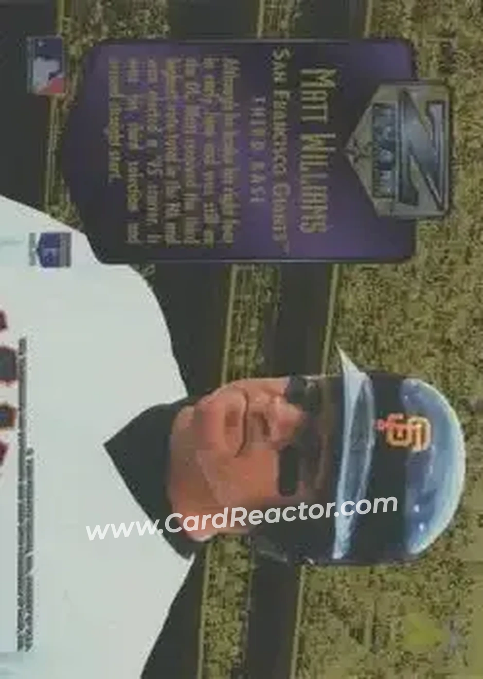 Back of Matt Williams